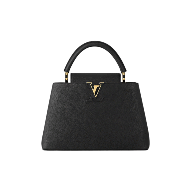 Louis Vuitton Capucines Handbag in Full-Grain Taurillon Leather