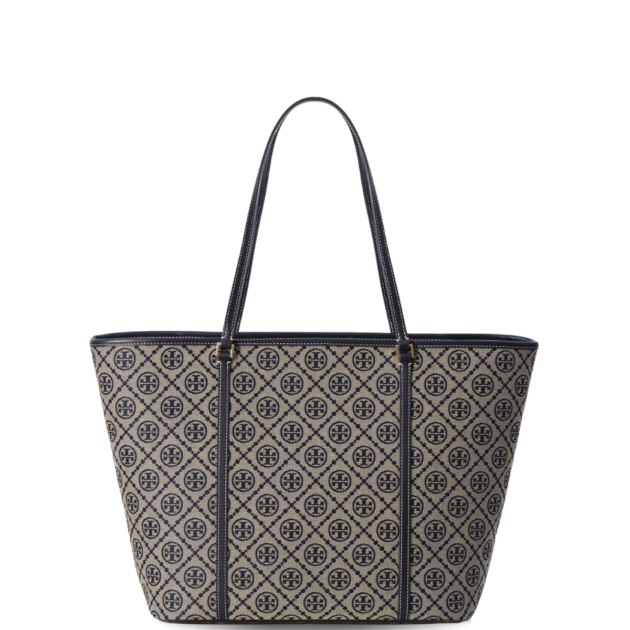 Tory Burch T Monogram Zip Tote Bag