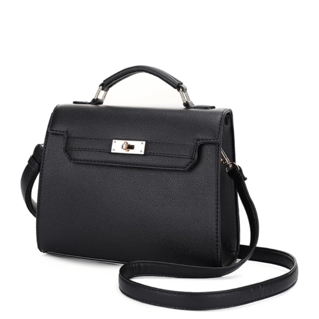 EVVE Women's Top Handle Satchel in Pebbled
