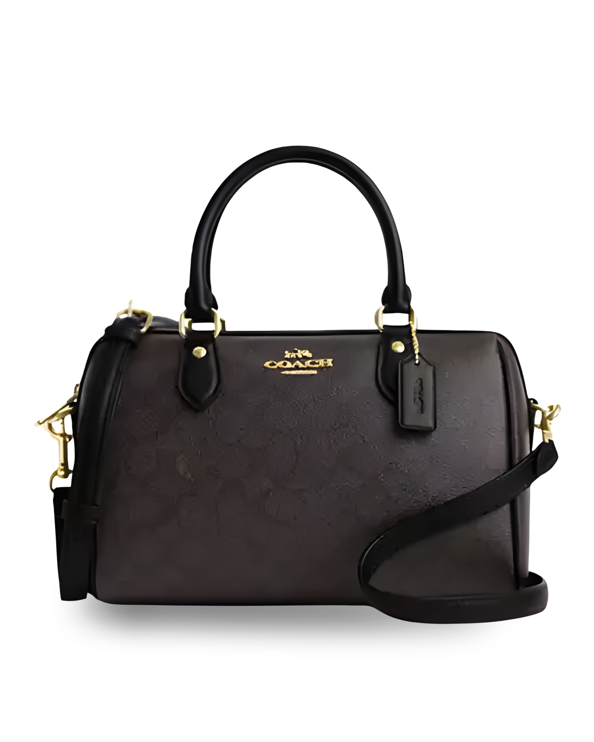 Coach Rowan Satchel Bag in Signature Canvas