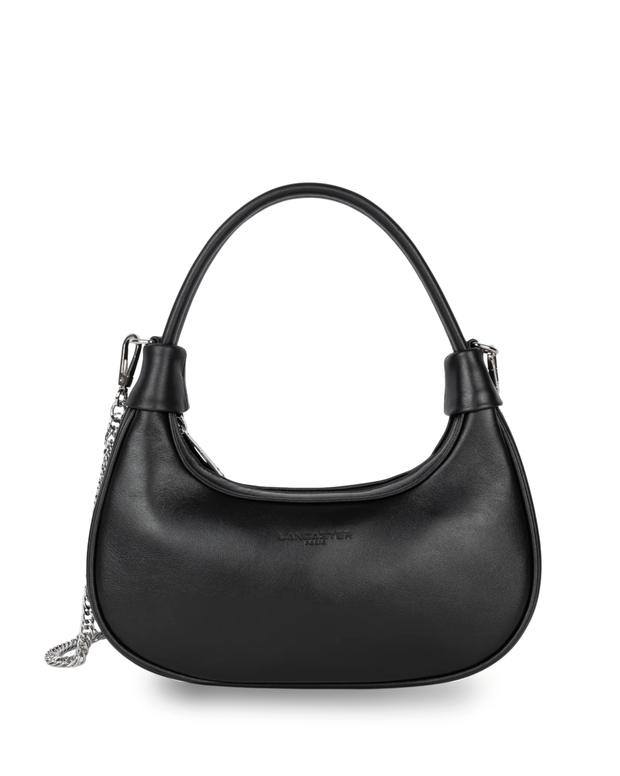 Lancaster Aura Mini Hobo Bag in Cowhide Leather